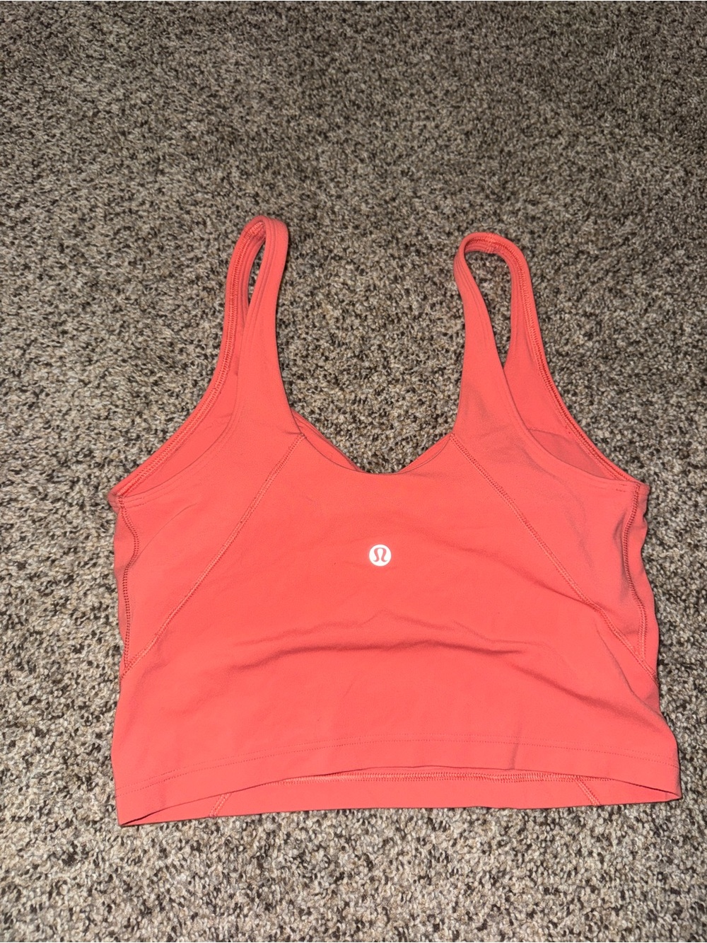 lululemon athletica Coral Scoop Neck Top